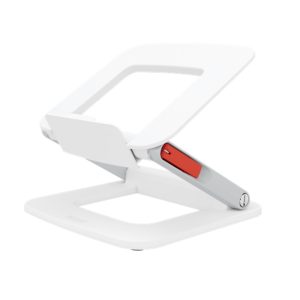 Suport ergonomic Leitz Ergo, pentru laptop, ajustabil, alb