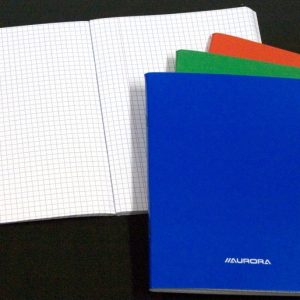 Caiet A5, 60 file - 80g/mp, liniat stanga, coperta carton laminat, AURORA - matematica