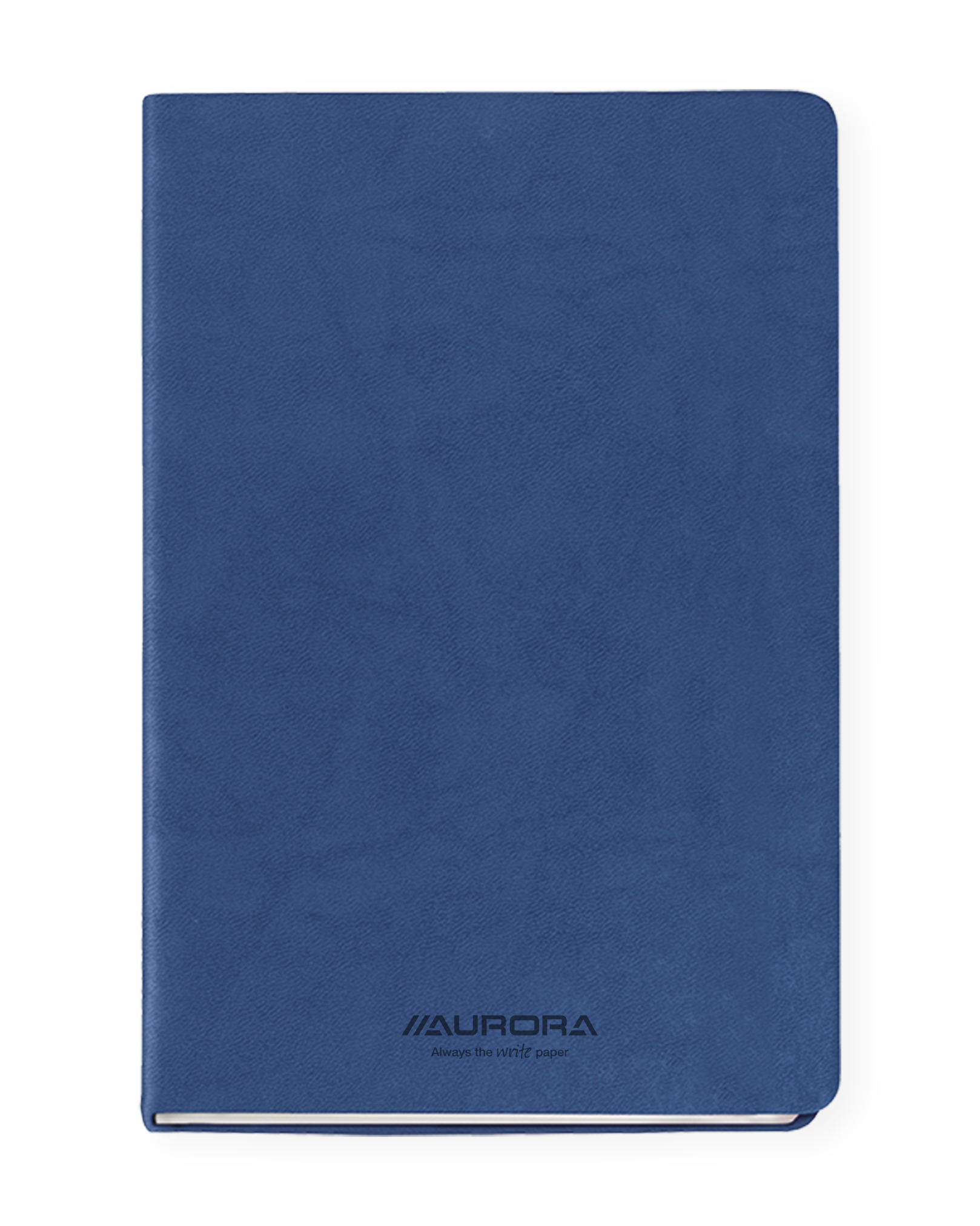 Caiet A5, 192 file - hartie FSC 80 g/mp, coperta soft-touch albastru, AURORA Capri - dictando