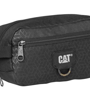 Borseta articole de toaleta CATERPILLAR Millennial Classic Jack, material 600D poliester - negru