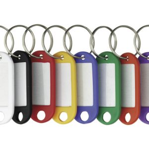 Etichete pentru chei, 25/set, ALCO - culori asortate