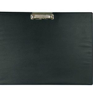 Clipboard simplu A3 - landscape, plastifiat PVC, ALCO - negru