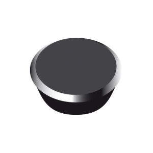 Magneti 13mm, 10/cutie, ALCO - negru