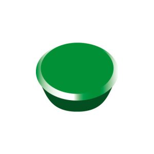 Magneti 13mm, 10/cutie, ALCO - verde
