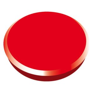 Magneti 24mm, 10/cutie, ALCO - rosu