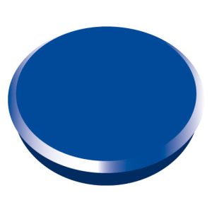 Magneti 24mm, 10/cutie, ALCO - albastru