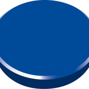 Magneti 38mm, strong, 10/cutie, ALCO - albastru