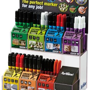 Display ARTLINE cu markere specializate pe industrii, 84 buc/display