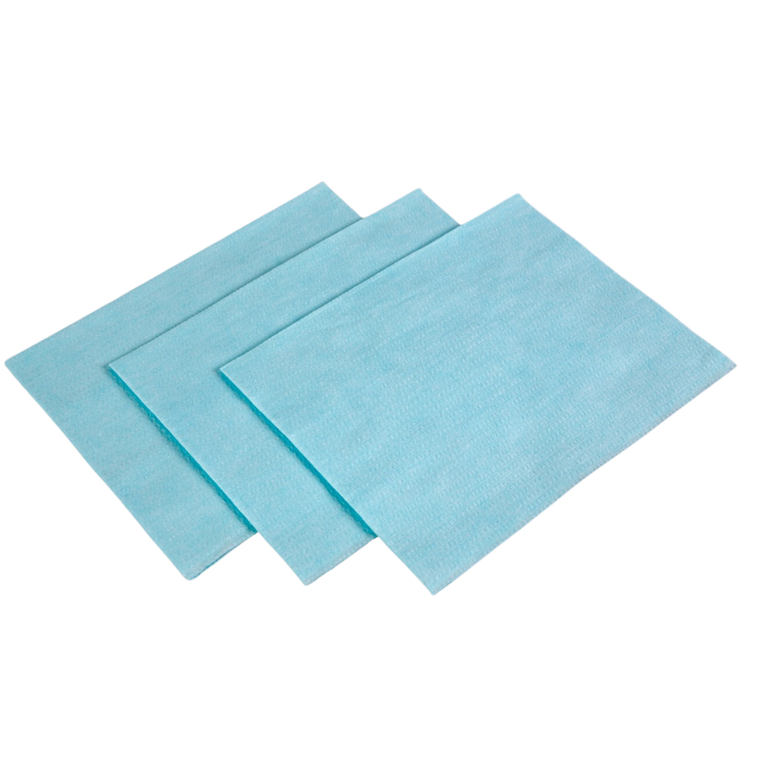 Lavete industriale AVATEX, suprafata creponata, 38 x 30 cm, 400buc/rola - turcoaz