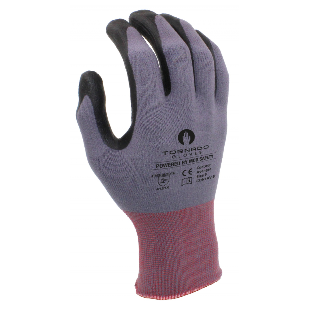 Manusi protectie, din nailon, spandex/NBR, EN 388 (4121X), EN 420:2003+A1, MCR - marimea 11
