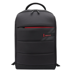 Rucsac BESTLIFE CPlus, 49x33x19cm, compartiment tableta si laptop 15.6 inch, negru/rosu