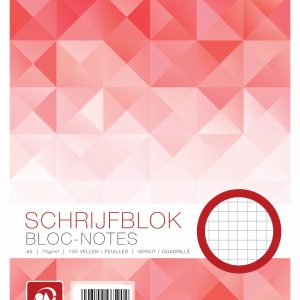 Blocnotes capsat, A6, 100 file - 70g/mp, microperforatii, Work - matematica