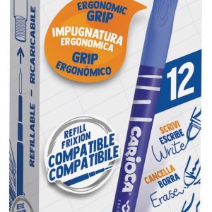 Pix erasable, 0.7mm, CARIOCA Oops - albastru