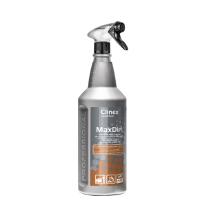 CLINEX MaxDirt, 1 litru, cu pulverizator, solutie fara spuma, pentru suprafete murdare de grasime