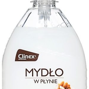 CLINEX Liquid Soap, 500 ml, cu pompita, sapun lichid pentru spalatul mainilor - miros de migdale
