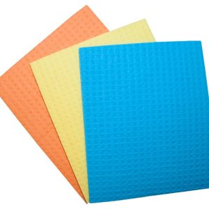 Lavete umede, absorbante, 18x16cm, 3buc/set, Office Products - culori asortate