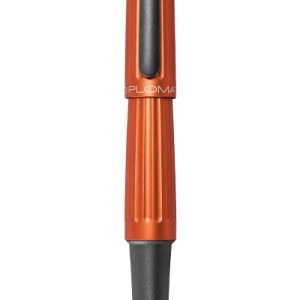 Stilou Diplomat Aero, cu penita M, aurita 14kt. - orange