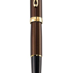 Stilou Diplomat Excellence A2, cu penita M, aurita 14kt. - Marrakesh Gold