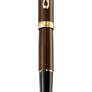 Stilou Diplomat Excellence A2, cu penita M, din otel inoxidabil - Marrakesh Gold