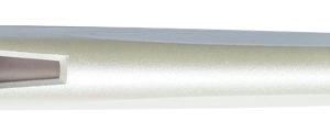 Stilou Diplomat Magnum, cu penita M, din otel inoxidabil - pearl white