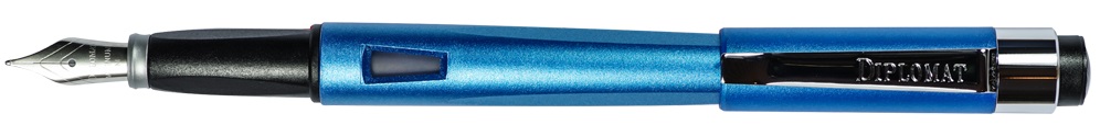 Stilou DIPLOMAT Magnum, cu penita M, din otel inoxidabil - aegean blue