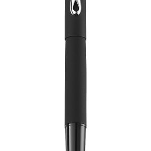 Stilou Diplomat Esteem, cu penita F, din otel inoxidabil - lapis black