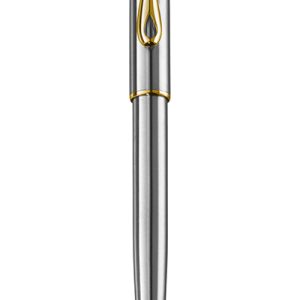 Creion mecanic 0.5mm Diplomat Traveller - stainless steel gold