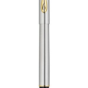 Roller Diplomat Traveller - stainless steel gold