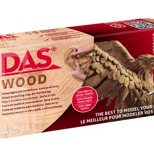 Pasta de modelat, 350 grame, DAS Wood - imitatie lemn