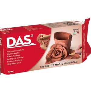 Pasta de modelat, 500 grame, DAS Terracota - imitatie lut