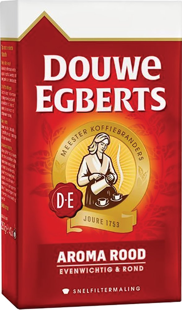 Cafea Douwe Egberts aroma rood, 500gr./pachet - macinata