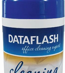 Servetele umede pentru curatare monitoare TFT/LCD/notebook, 100/tub, DATA FLASH