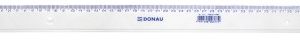 Rigla din plastic transparent, 40cm, DONAU