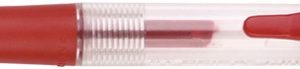 Pix cu gel, mecanism retractabil, rubber grip, 0.5 mm, cerneala rezistenta la apa, DONAU - rosu