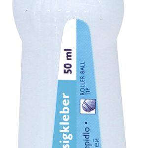 Lipici lichid 50ml, aplicator cu bila (tip roller metalic), DONAU