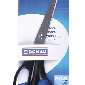 Foarfeca otel, ergonomica, 20.5cm, DONAU Classic - maner negru