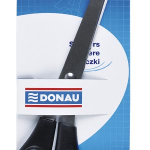 Foarfeca otel, ergonomica, 25.5cm, DONAU Classic - maner negru