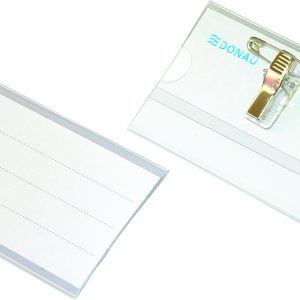 Ecuson cu ac si clip, 58 x 90 mm, DONAU