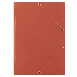 Mapa din carton plastifiat, cu elastic pe colturi, 400gsm, DONAU - rosu