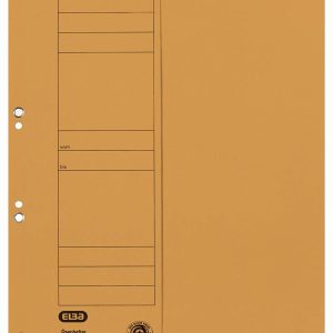 Dosar carton cu capse 1/2 ELBA Smart Line - galben