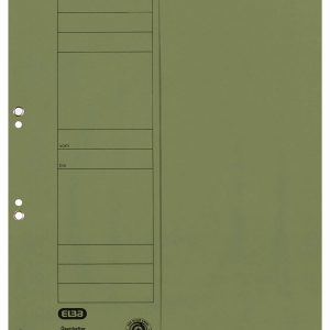 Dosar carton cu capse 1/2 ELBA Smart Line - verde