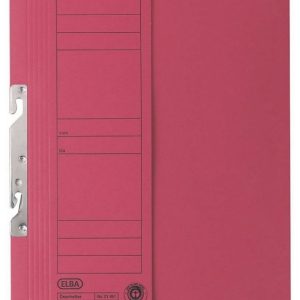 Dosar carton incopciat 1/2 ELBA Smart Line - rosu