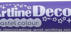 Marker ARTLINE Decorite, varf flexibil (tip pensula) - mov pastel