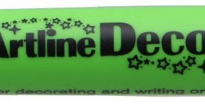 Marker ARTLINE Decorite, varf flexibil (tip pensula) - vernil