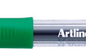 Pix cu gel ARTLINE Softline 1700, rubber grip, varf 0.7mm - verde