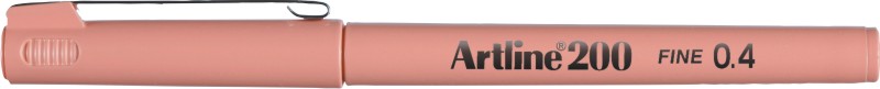 Liner ARTLINE 200, varf fetru 0.4mm - piersica