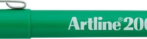 Liner ARTLINE 200, varf fetru 0.4mm - verde