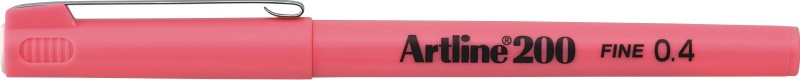Liner ARTLINE 200, varf fetru 0.4mm - roz
