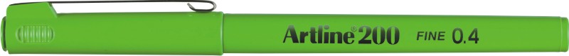 Liner ARTLINE 200, varf fetru 0.4mm - vernil