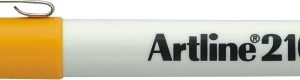 Liner ARTLINE 210, varf fetru 0.6mm - galben